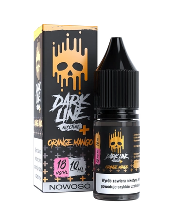 Liquid Dark Line Nicotine+ 10ml - Orange Mango 18mg