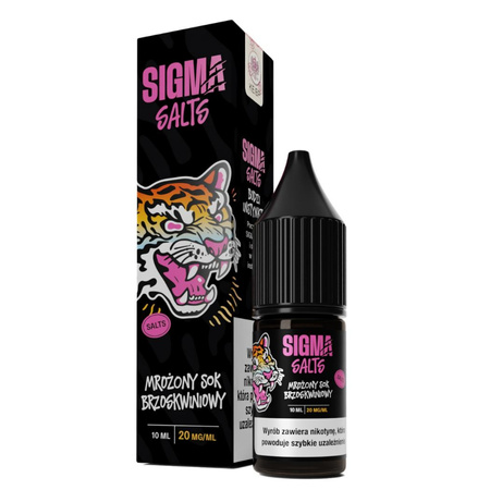 Liquid Sigma Salt 10ml - Mrożony Sok Brzoskwiniowy 20mg