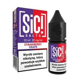 Liquid SIC! Salt 10ml - Strawberry Grape 20mg