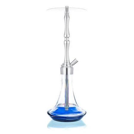 Waterpipe Aladin Rocket Silver Blue