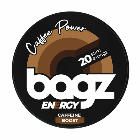 Saszetki kofeinowe BAGZ ENERGY Caffee Power