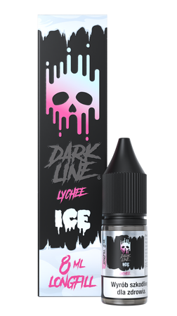 Longfill Dark Line Ice 8ml - Lychee
