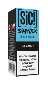 E-Liquid SIC! NIC 8ml - Ice Candy 6mg