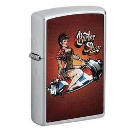 Lighter ZIPPO - BARBER SHOP PIN-UP