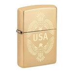 ZIPPO - Usa Design Brass High Polished