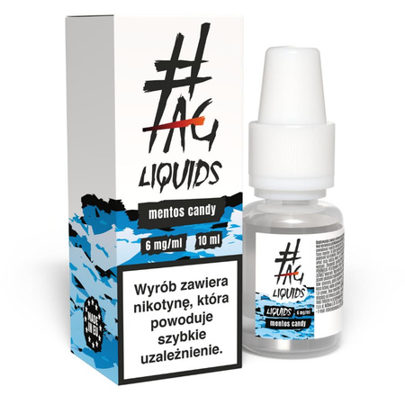 Liquid #TAG Classic 10ml - Mentos Candy 06mg