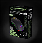 ESPERANZA MYSZ PRZEWOD. GAMING LED RGB 6D OPT. USB ASSASSIN