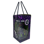 Bongopfeife High Fly (SI) - Glow blue (w.20cm)