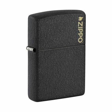 ZIPPO - Black Crackle Logo
