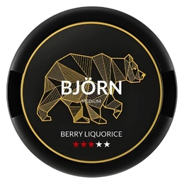 Nicotine pouches BJORN Berry Liquorice 9,1mg