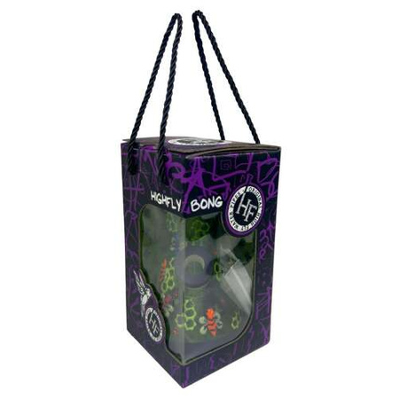 Bongopfeife High Fly (SI) - Glow Green (w.20cm)