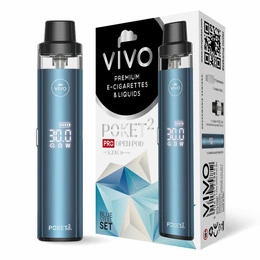 E-Cigarette POD VIVO Poket 2 Pro Open Blue