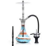 Wasserpfeife Aladin Alux 2 Cyan