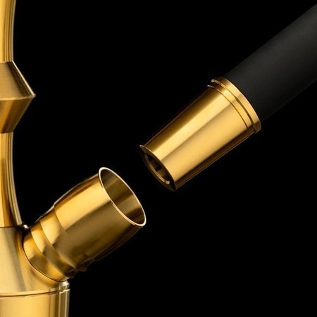 Waterpipe Aladin MVP 360 Gold Clear