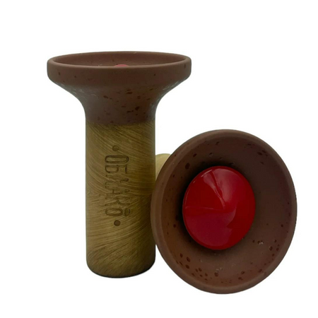 Shisha-Kopf Oblako Flow Red On Brown