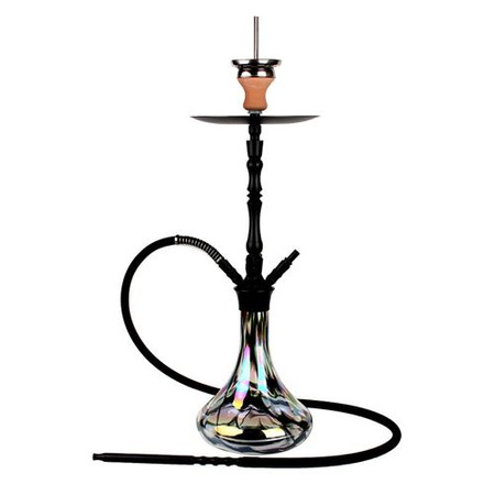 Wasserpfeife Aladin ALUX 4 Schwarz