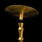 Wasserpfeife Aladin MVP 360 Gold Blue