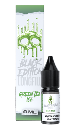 Longfill Dark Line Black Edition 9ml - GREEN TEA ICE