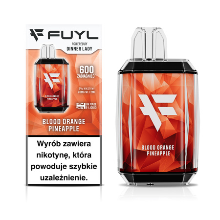 E-Zigarette Einweg FUYL Blood Orange Pineapple 20mg