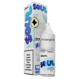 E-Liquid Klarro Soul Salt 10ml - Borówka Ice 20mg