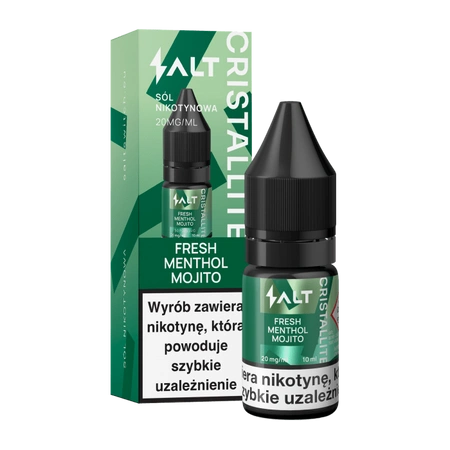 E-Liquid Crystallite 10ml - Fresh Menthol Mojito 20mg