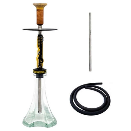 Shisha Y.K.A.P. Neo Mod Yellow FULL SET Pyramid TR