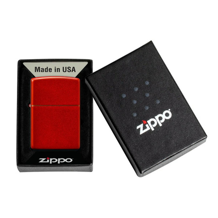 Feuerzeug ZIPPO - REGULAR METALLIC RED