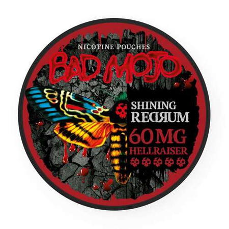 Nikotinbeutel BAD MOJO Shining Redrum 60mg