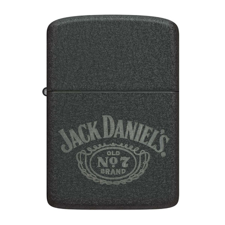 Feuerzeug ZIPPO - JACK DANIELS BLACK CRACKLE