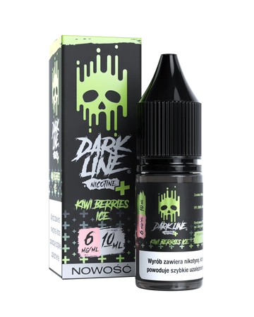 E-liquid Dark Line Nicotine+ 10ml - Kiwi Berries Ice 06mg