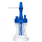 Wasserpfeife Aladin 2Go Alu Blue + Case