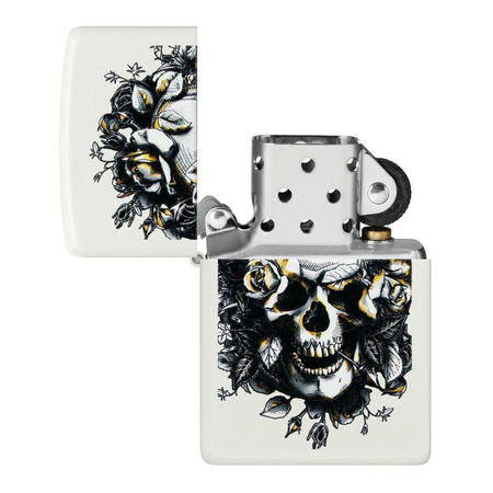 Feuerzeug ZIPPO - SKULL AND ROSES