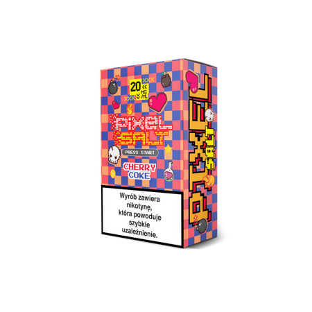 Liquid PIXEL Salt 10ml - Cherry Coke 20mg
