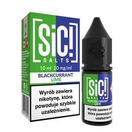 Liquid SIC! Salt 10ml - Blackcurrant Lime 20mg