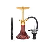 Wasserpfeife Aladin MVP A36 Gold Dark Red