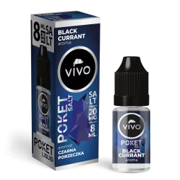 E-liquid VIVO Poket 8ml - Black Currant 20mg