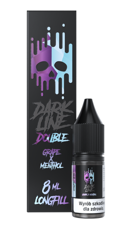 Longfill Dark Line Double 8ml - Grape Menthol