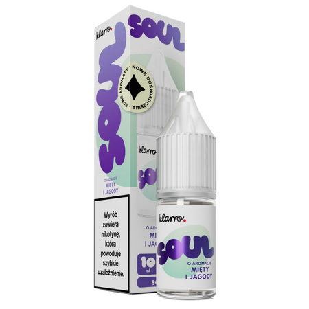 Liquid Klarro Soul Salt 10ml - Mięta Jagoda 20mg
