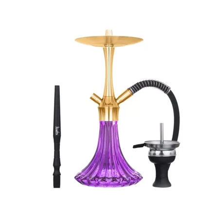 Wasserpfeife Aladin MVP A36 Gold Purple