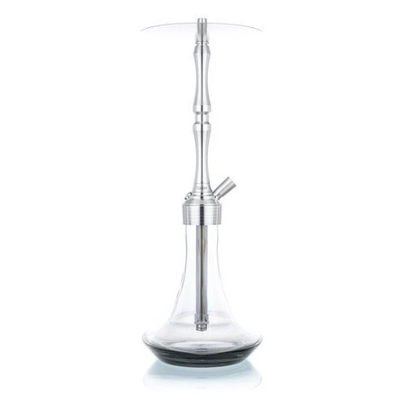 Waterpipe Aladin Rocket Silver Black