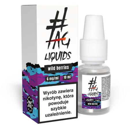 Liquid #TAG Classic 10ml - Wild Berries 06mg