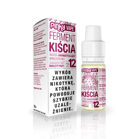 E-liquid Pinky Vape 10ml - Ferment Kiścia 12mg
