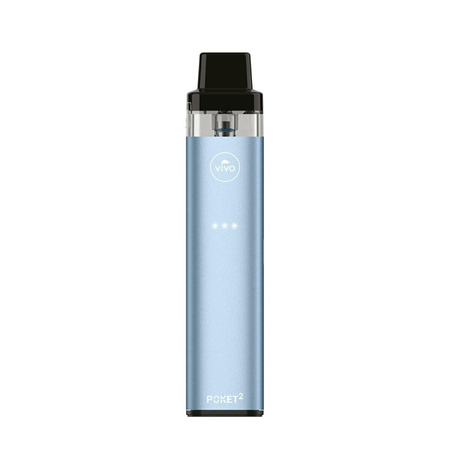 E-Zigarette POD VIVO Poket 2 Open Blue ohne Verdampferkopf