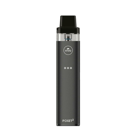 E-Zigarette POD VIVO Poket 2 Open Black ohne Verdampferkopf