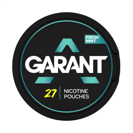 10 X Nikotinbeutel GARANT (Grant) Regular - Fresh Mint 35mg