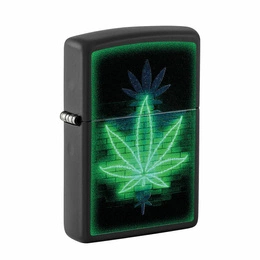 Lighter ZIPPO - GLOWING LEAF NO.2 MATTE