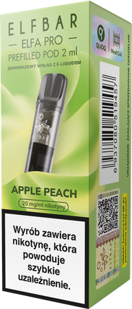 Kartusche ELFBAR Elfa Pro Pod Apple Peach 20mg 2ml