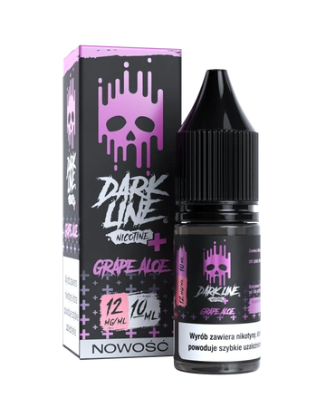 Liquid Dark Line Nicotine+ 10ml - Grape Aloe 12mg