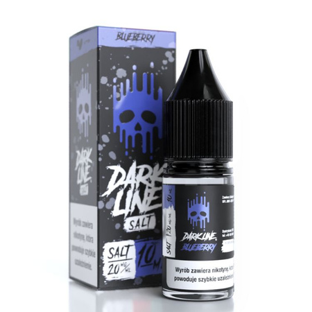Liquid Dark Line Salt 10ml - Blueberry 20mg