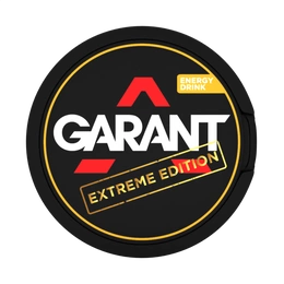 10 X Nicotine pouches GARANT (Grant) Extreme - Energy Drink 50mg